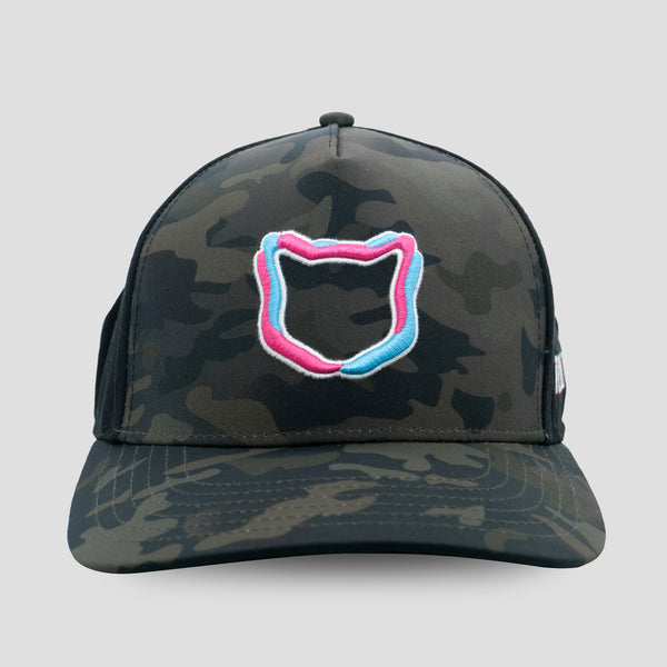 MID CROWN 5-PANEL TWILL CAP