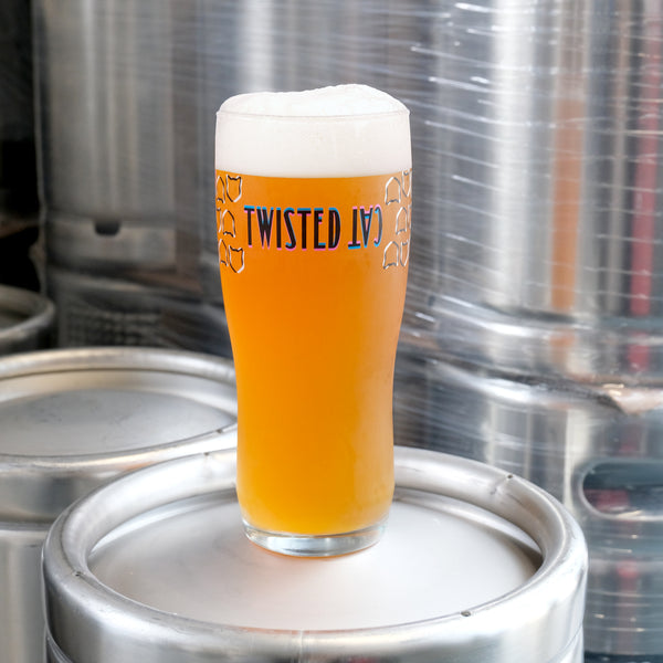 Twisted Cat Pint Glass