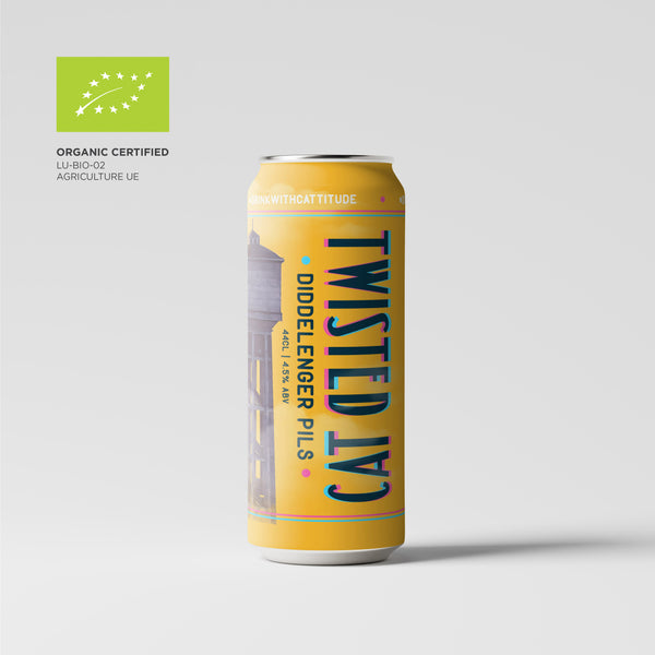 Dideleng Pils Organic Certified Craft Pilsner Luxembourg