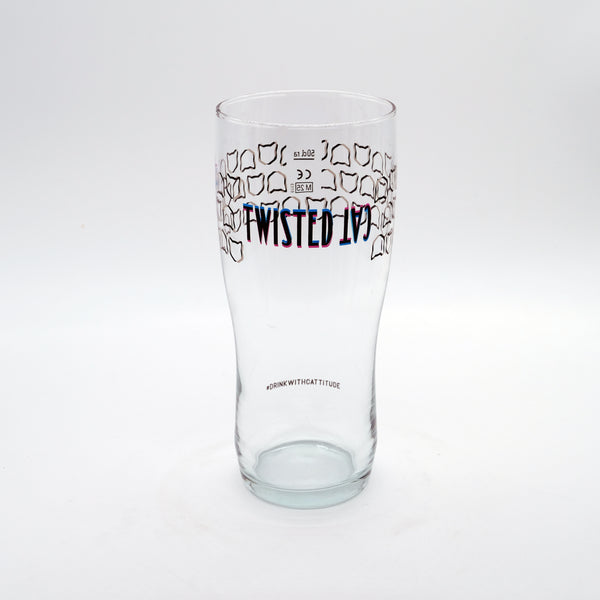 Twisted Cat Pint Glass