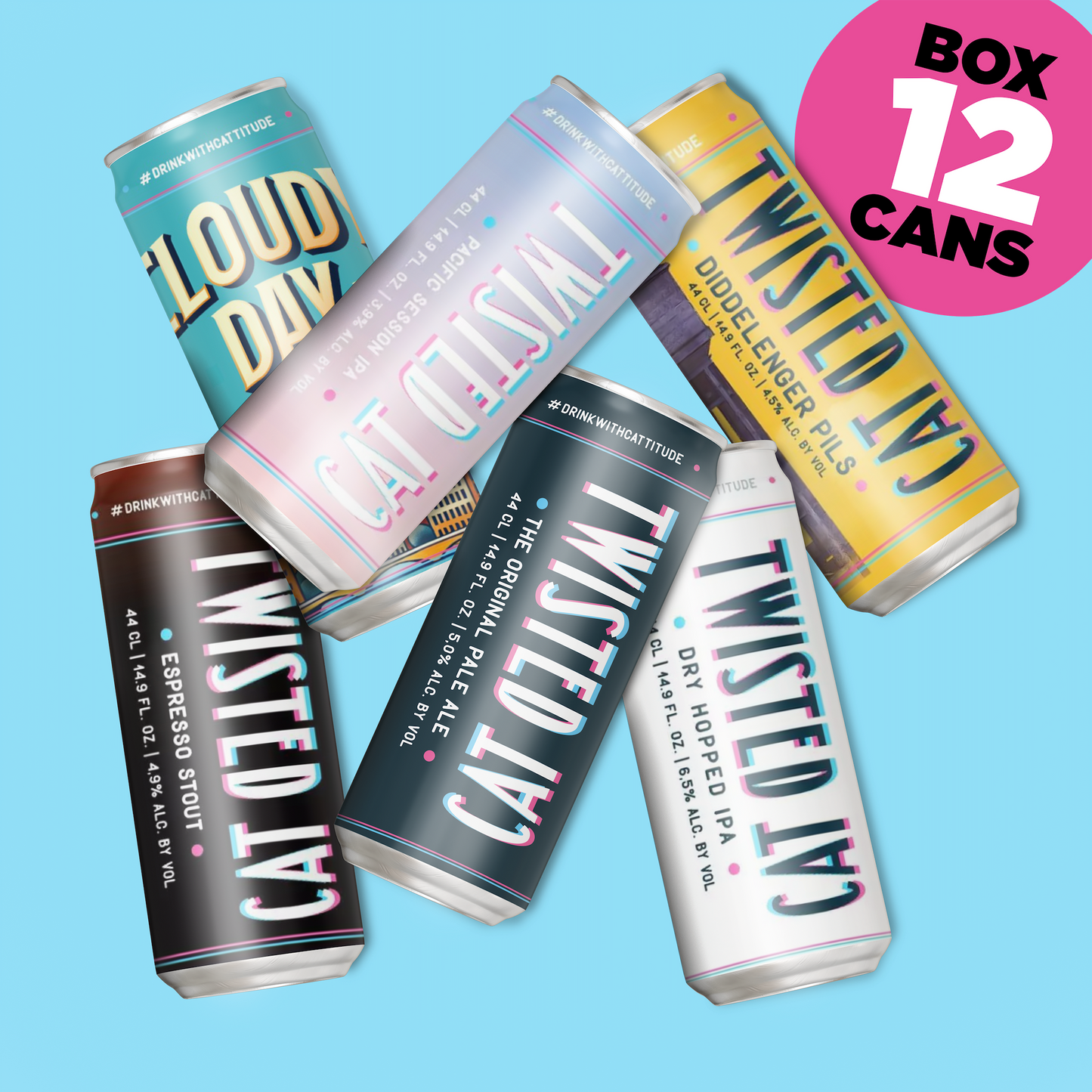 Mixed pack 12 cans